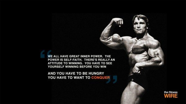If you need motivation in the gym, Schwarzenegger has plenty of quotes to offer.
